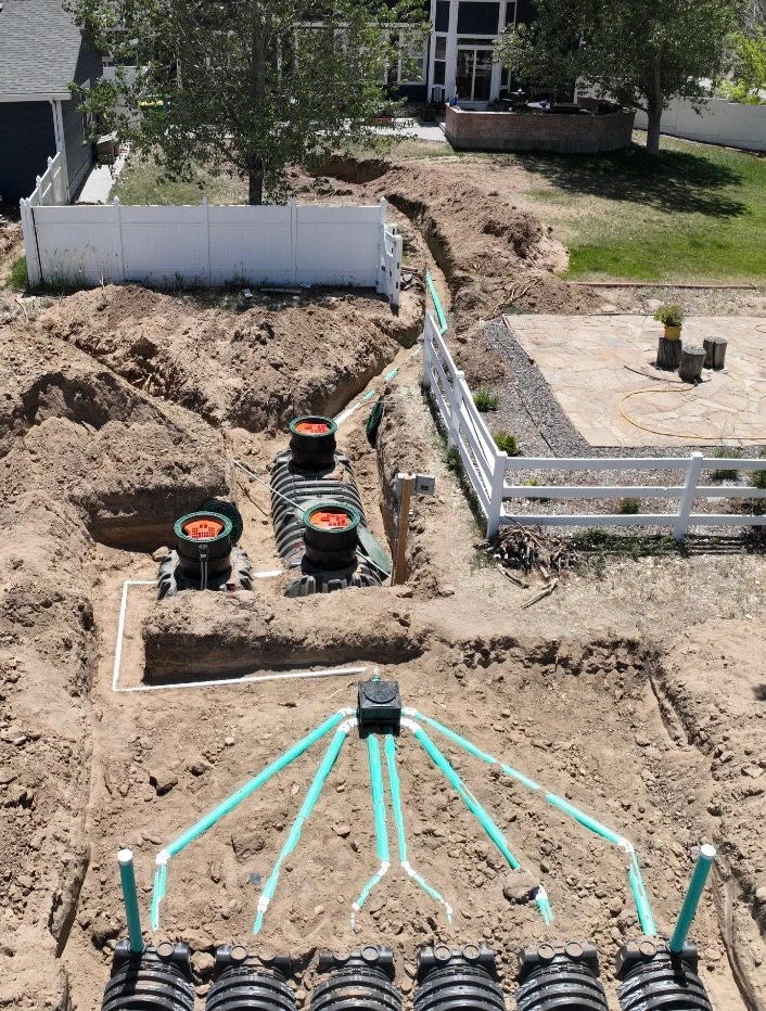 Complete septic system installation in Boulder County