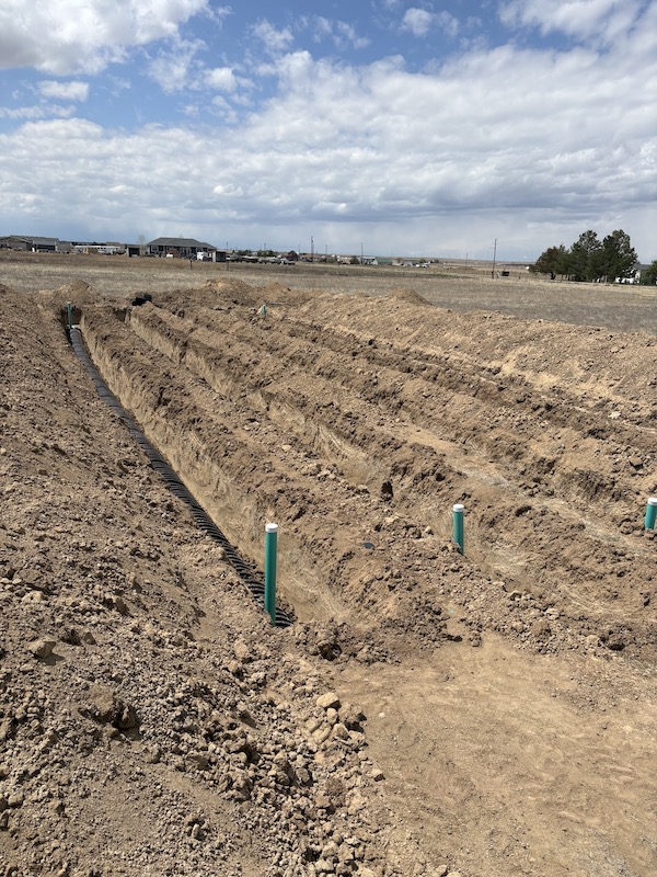 Engineered Infiltrator Chamber Installation